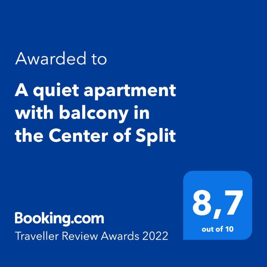 A Quiet Apartment With Balcony In Split Ngoại thất bức ảnh